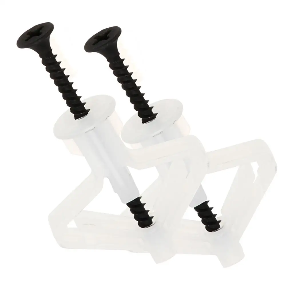 10 шт. пластиковое расширение Анкерной полости для гипсокартона алюминиевых