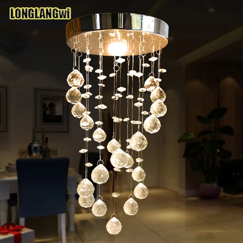 Новые современные светодиодные хрустальные люстры K9 | Лампы и освещение