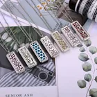 Новые квадратные искусственные парфюмы, эфирные масла, диффузор, модные украшения