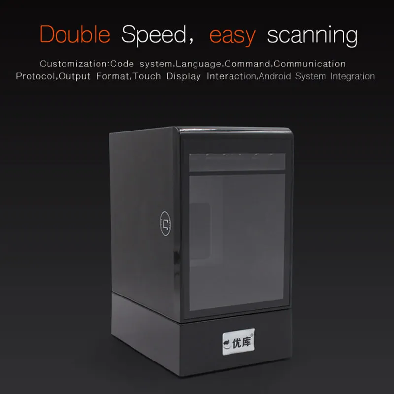 Youku 2D/QR/1D штрих-кодов платформа для сканера USB RS232 Интерфейс 2600 раз/второй