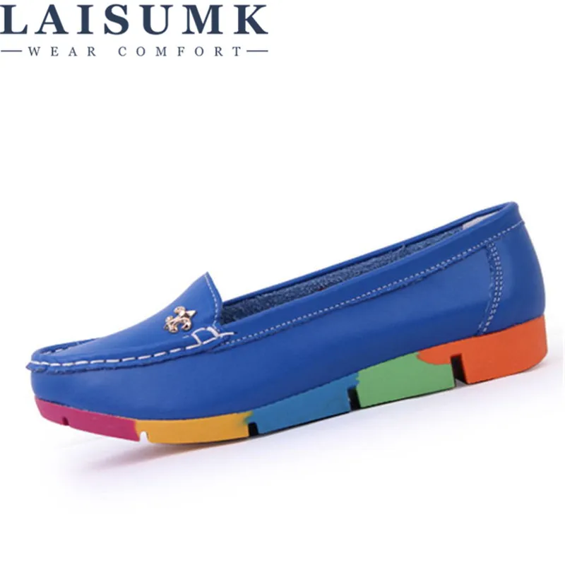 LAISUMK Women Ballerina Flats Casual Shoes Genuine Leather Slip On Ballet Soft Moccasins White Green Blue Peach Camouflage
LAISUMK Women Ballerina Flats Casual Shoes Genuine Leather Slip On Ballet Soft Moccasins White Green Blue Peach Camouflage