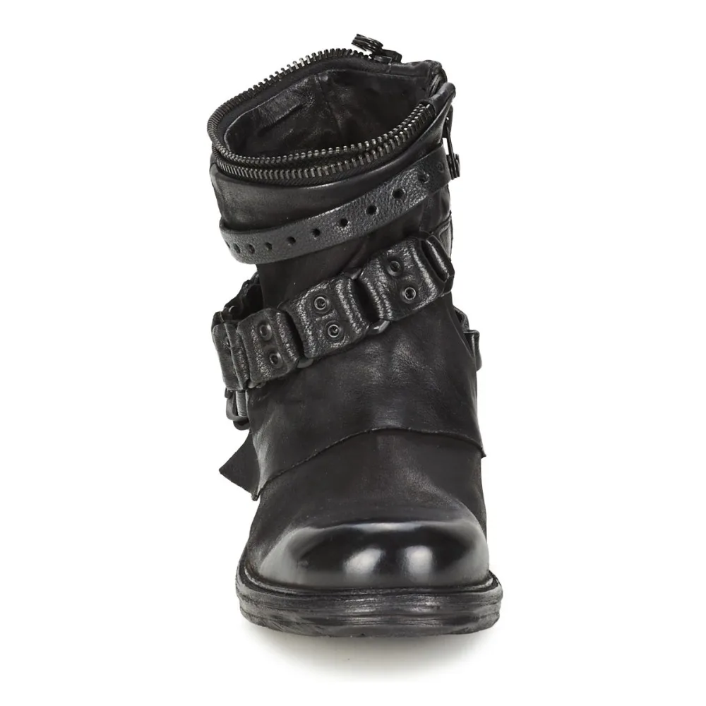 Zapatos Mujer/байкерские сапоги в западном стиле ковбойские из натуральной кожи с
