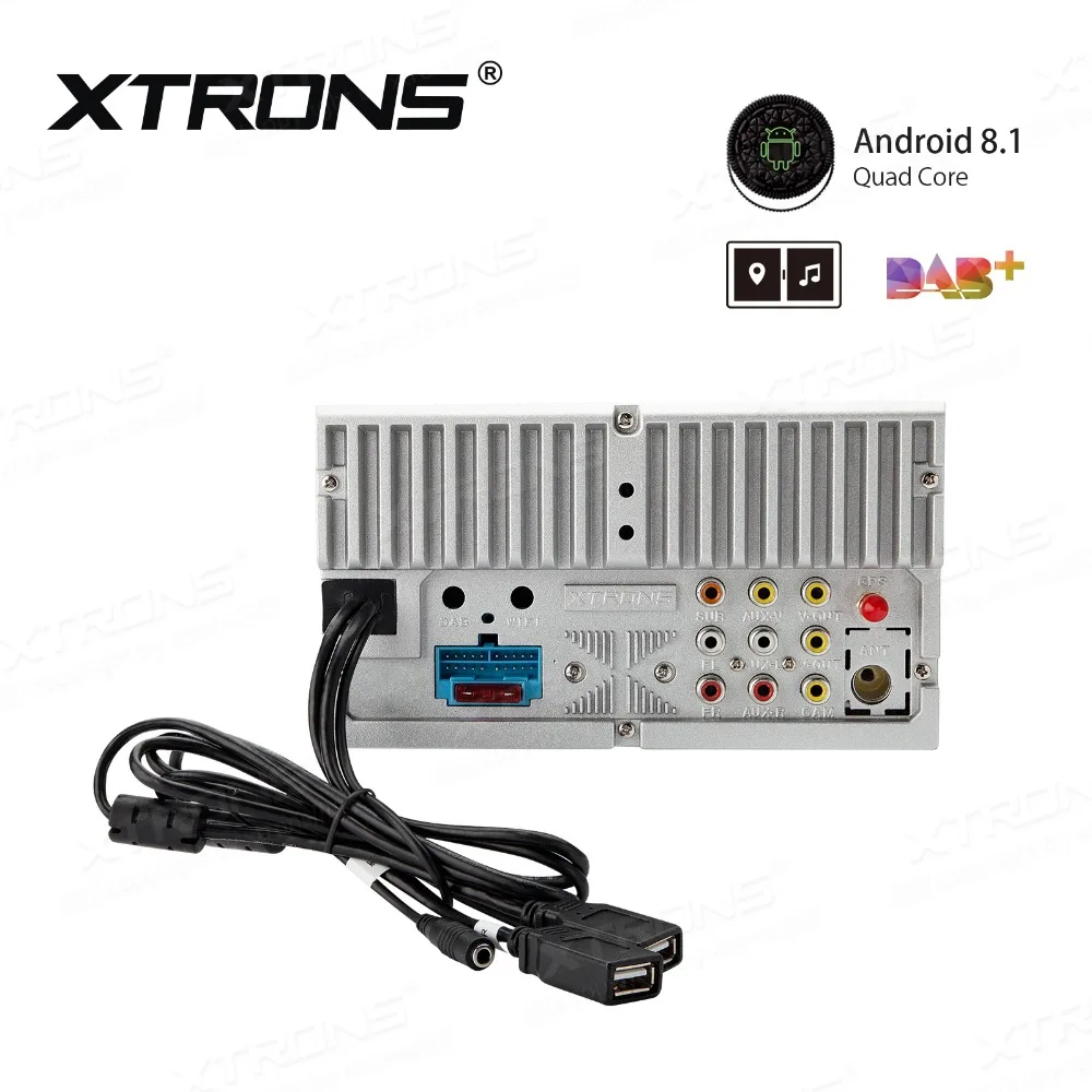 XTRONS 7 &quotAndroid 8 1 автомобильный стерео dvd плеер радио GPS навигация USB TPMS для FORD Focus II C