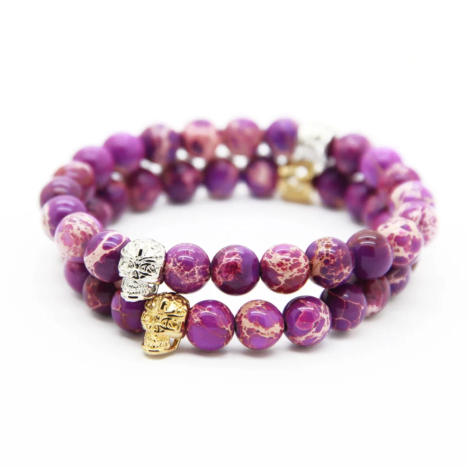 Женское высококачественное ювелирное изделие изготовленное из 8 мм синих