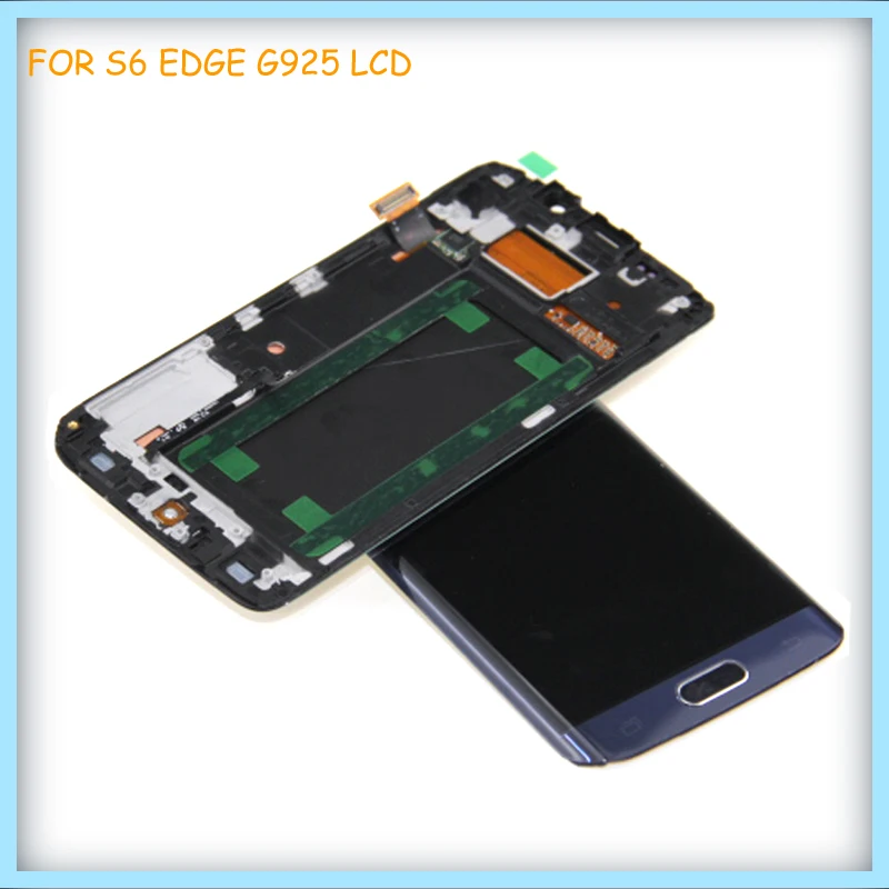 Для Samsung Galaxy S6 Edge G925 ЖК дисплей + G925F сенсорный экран дигитайзер сборка для