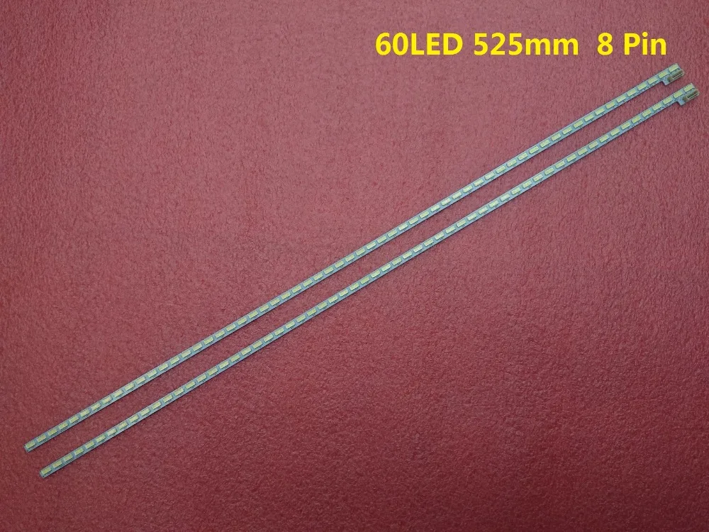 New 2 PCS/lot 60LED 525mm LED strip for LG 42LS570T T420HVN01.0 74.42T23.001-2-DS1 42LS5600 42LS560T 42LS570S 42LS575S | Электроника