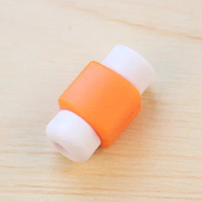 brown Милый кабель, защита для наушников для iPhone, Sansung, huawei, Xiaomi, USB, цветное зарядное устройство, кабель для наушников, защитная крышка - Цвет: brown