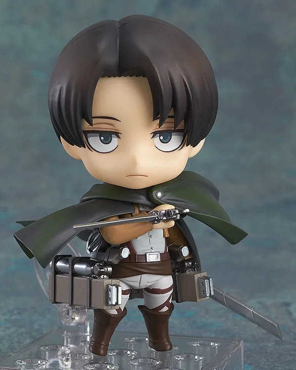 Аниме Фигурка атака на Титанов Shingeki no Kyojin Скаутинг Легион Леви ривайл 390 ПВХ