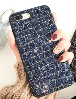 Чехол для IPhone XS X 8 7 6 S 6 Plus, удобный чехол через плечо с длинной цепочкой, блестящая девушка, модный дизайн, хороший - Цвет: Синий