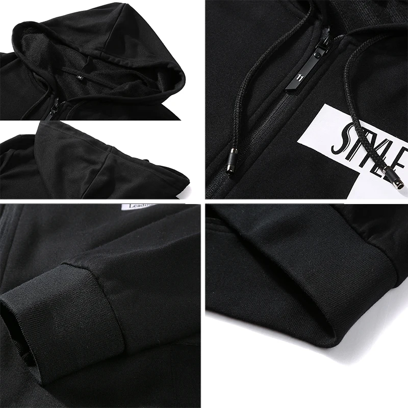 Бренд BROWONN мужские толстовки спортивные европейский размер весна 2019 с длинным