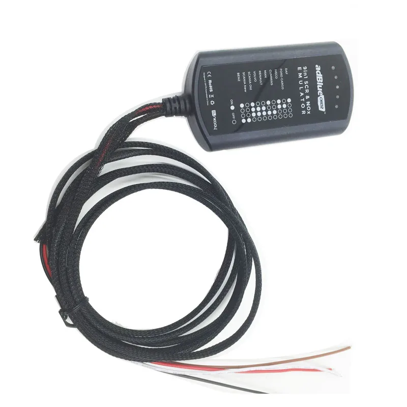 Поддержка Евро 4 и 5 новых Adblue 9in1 Новое поступление 9 в 1 эмулятор с SCR & NOx датчик OBD2