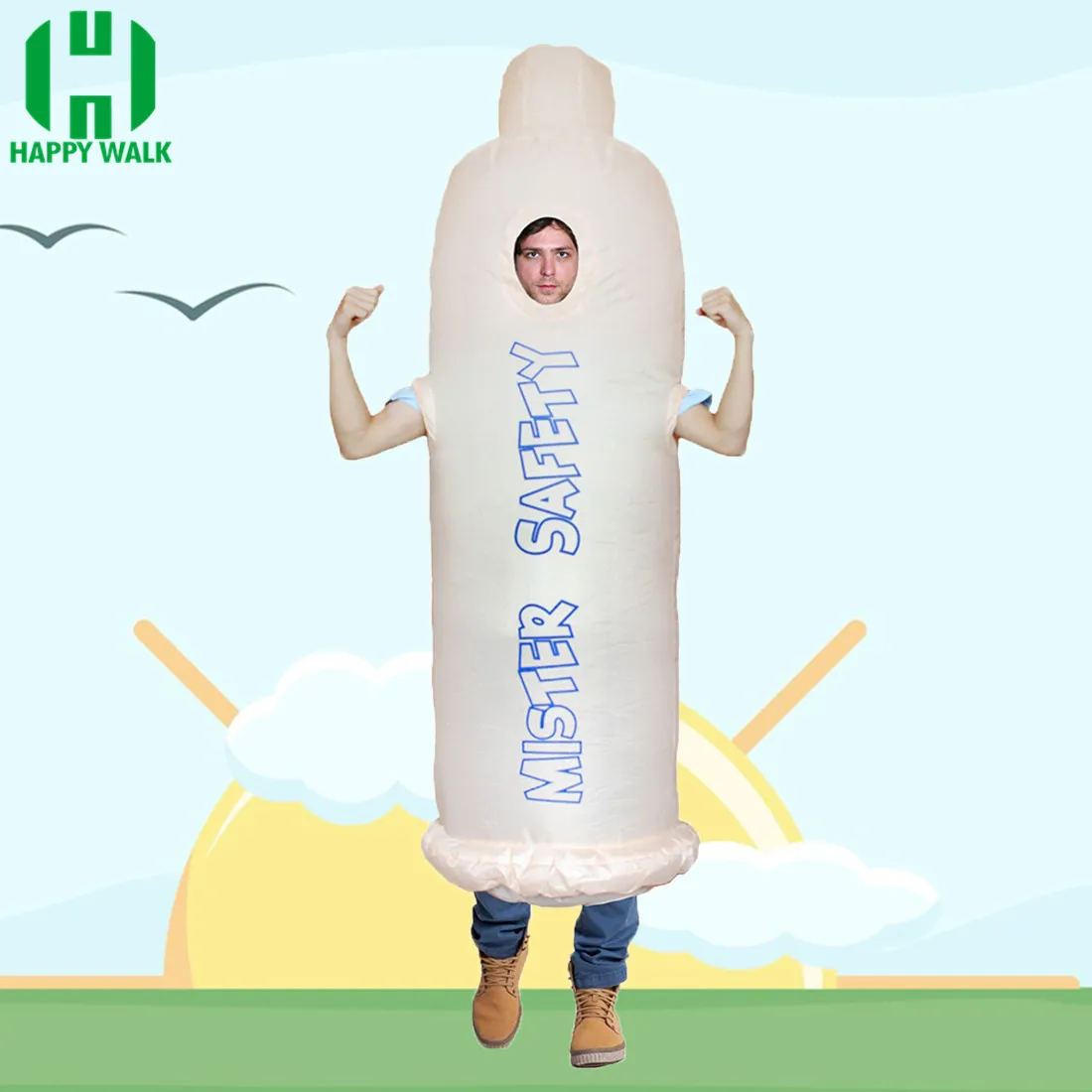 Новые надувные костюмы для пениса для взрослых, забавные сексуальные эротические презервативы Willy, презервативы для косплея, костюмы для свадебной вечеринки, нарядное платье