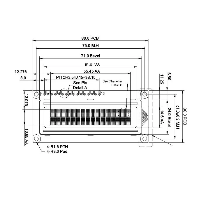 Factory Outlet 3.3 В 16x2 1602 ЖК-Модуль Характер Дисплей HD44780 Контроллер Черный на Желтом
