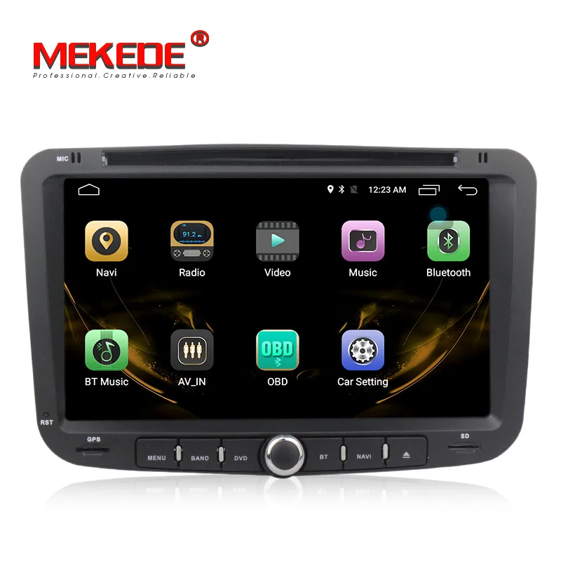 Два din 2G Оперативная память Android7.1 HD емкостный сенсорный экран dvd плеер gps