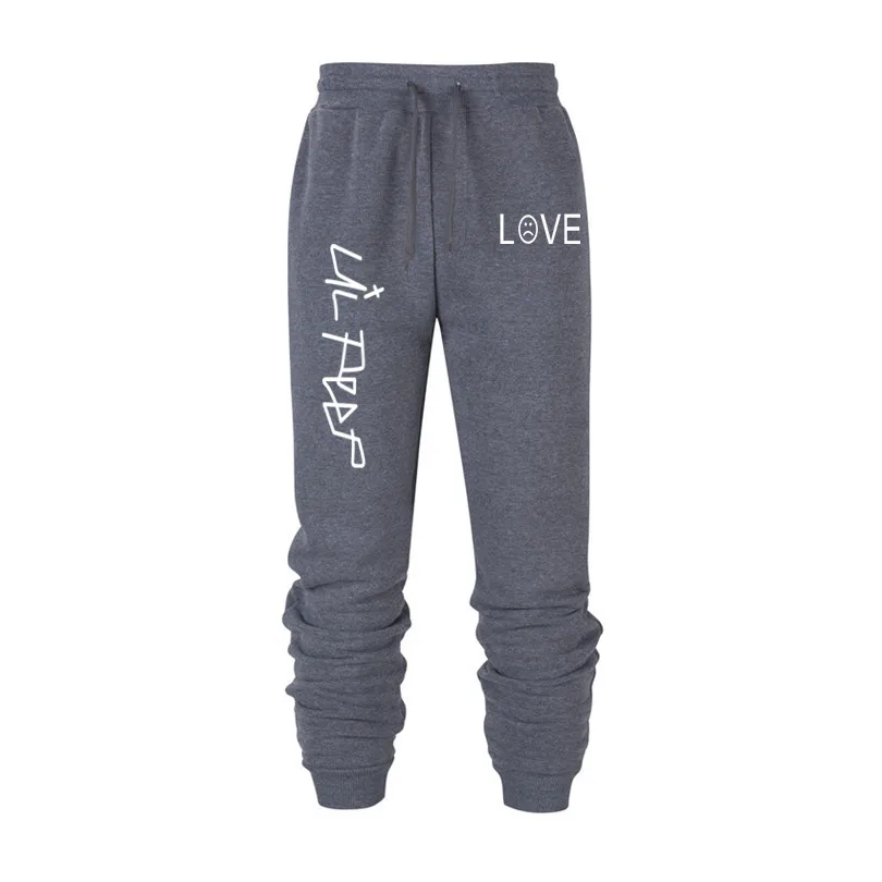Мужские шаровары Love lil. peep jogger штаны из хлопка новые мужские брюки для фитнеса