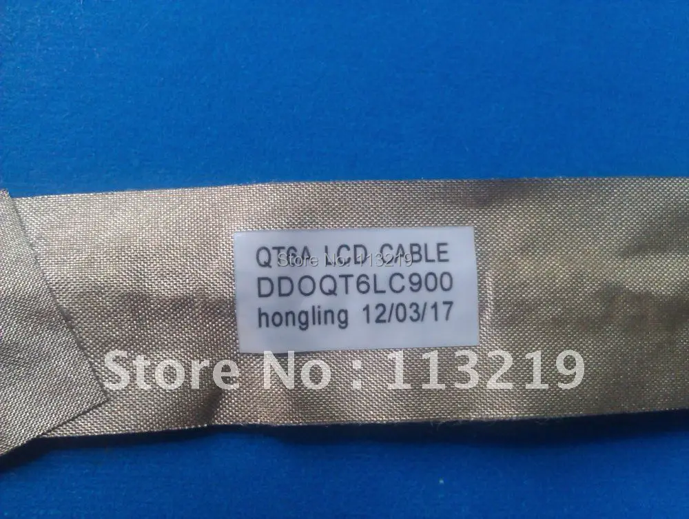 Новый ЖК кабель для HP DV5 1000 P/n: DD0QT6LC800|lcd cable|hp cablefor cable |