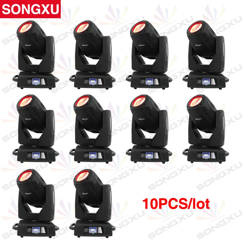 SONGXU 10 шт./лот 350 Вт Шарпи луч пятно мыть 3в1 движущийся головной свет 17R Дискотека