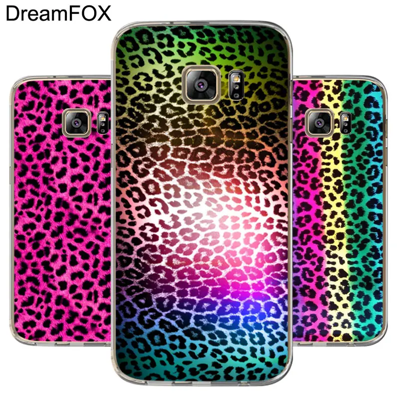 DREAMFOX M099 модный сексуальный мягкий силиконовый чехол из ТПУ с леопардовым принтом