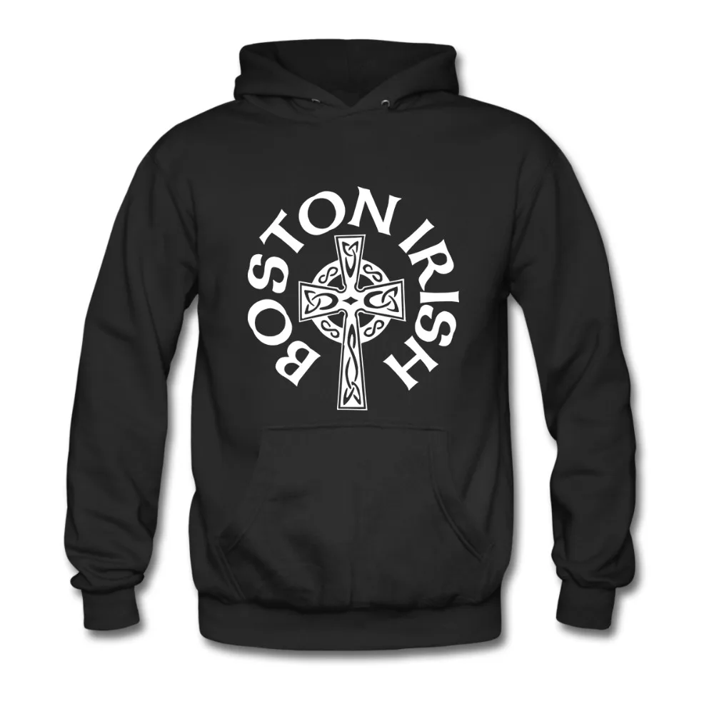 Толстовка унисекс Boston Irish Celtic Cross|Мужские толстовки и свитшоты| |