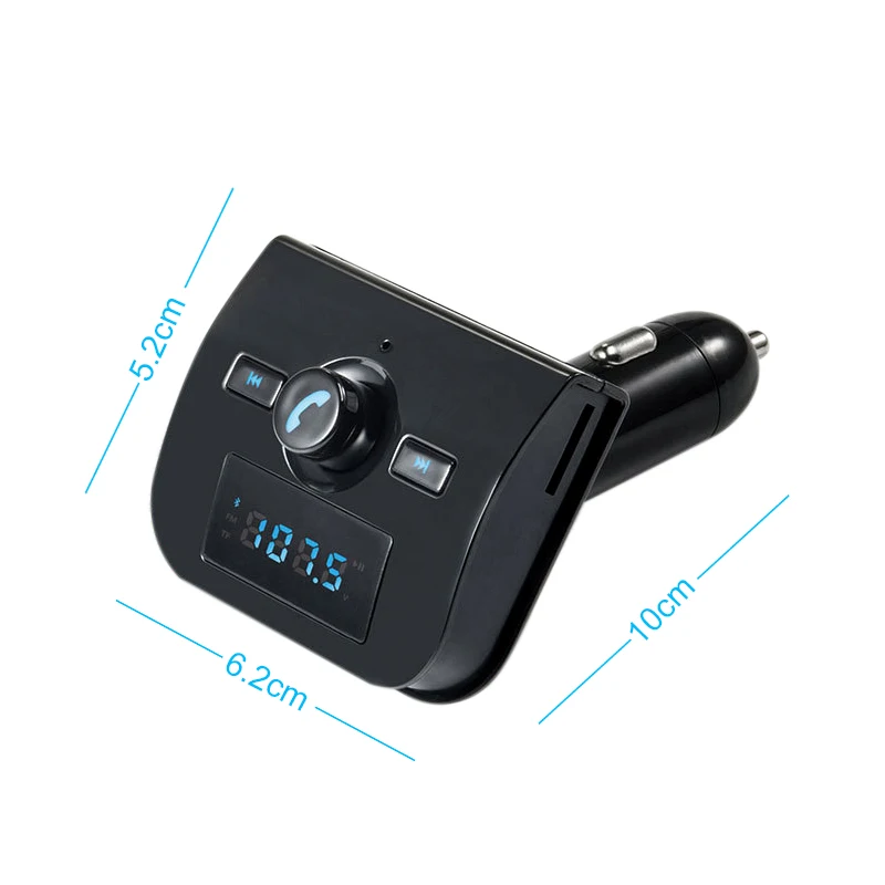 FM передатчик Bluetooth Handsfree автомобильный комплект модулятор Mp3 музыкальный плеер