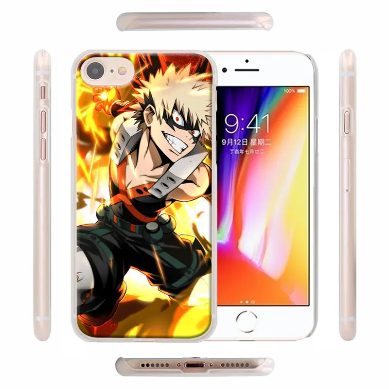 Чехол для телефона Boku no Hero Academy для Apple iPhone X XR 7 8 Plus 6 6s Plus XS MAX 11 Pro Max SE чехол для телефона Coque