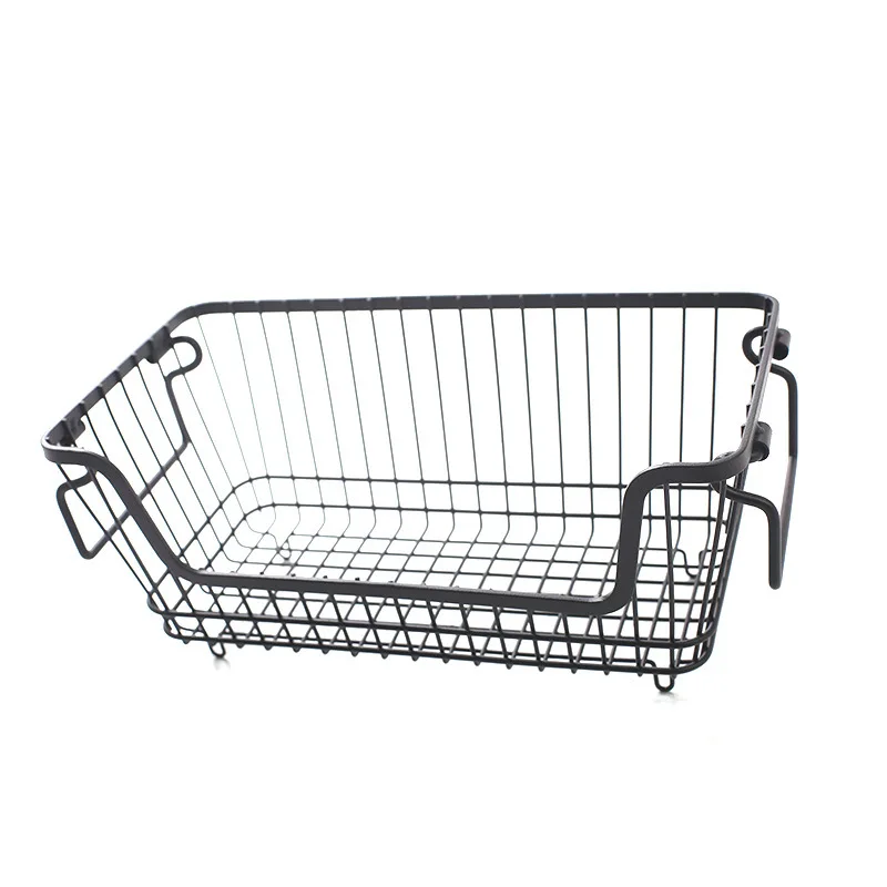 

Nordic daily iron collection basket, bathroom, kitchen, fruit, storage, basket desk and sundries