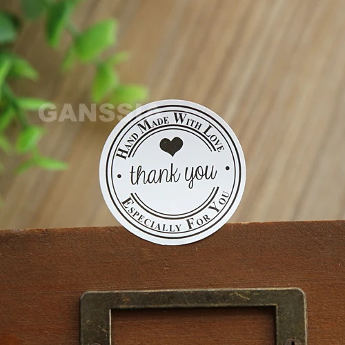 100 шт./лот самодельные наклейки из серии Thank You украшения сделай сам Подарочные