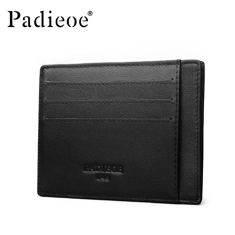 Padieoe 2019 г. новые туфли из натуральной кожи тонкий корпус карты Для мужчин s