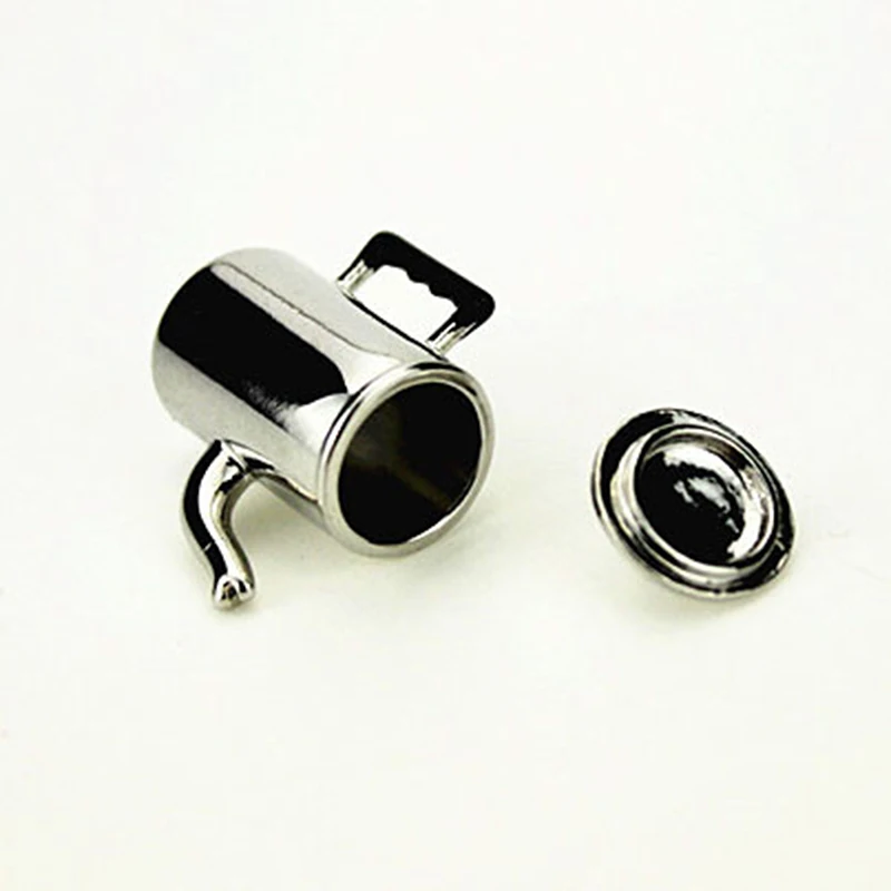 1/12 Dollhouse Miniature Accessories Mini Metal Milk Tea Pot Simulation Kettle Model Toys for Doll House Decoration | Игрушки и хобби
