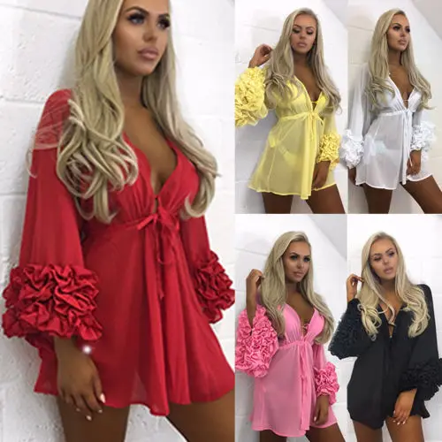 Женская летняя пляжная блузка однотонная розовая красная белая черная желтая