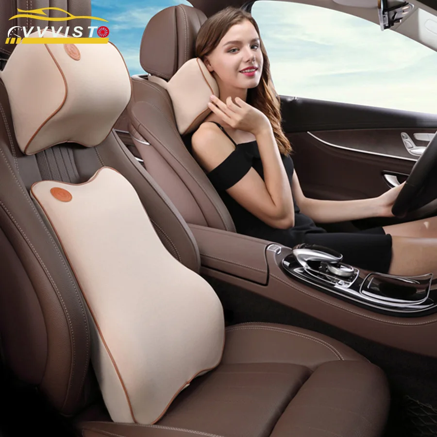 2019 VVVIST новый подголовник автомобиля подушка шеи Подушка Талия Удобный