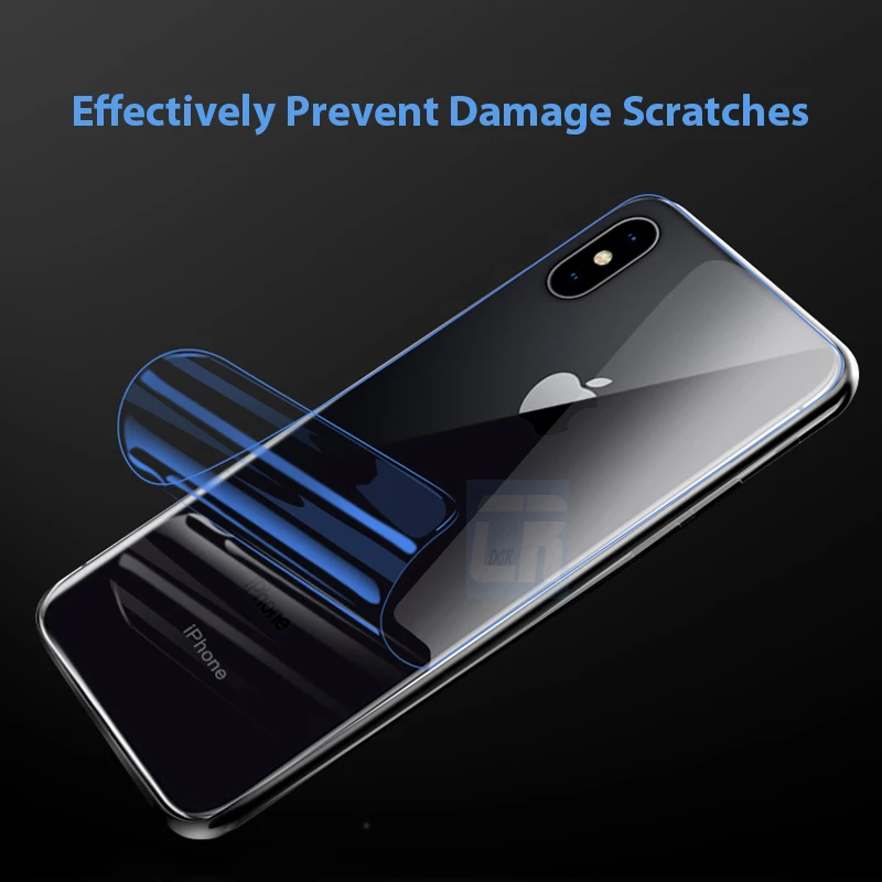 DCR 3D изогнутая Защитная пленка для iPhone 8 7 6 6s Plus полная защита экрана мягкая X не