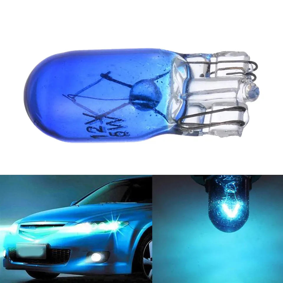 Галогенная лампа T10 W5W/194 HOD 5W Авто Автомобильный светодиодный инструмент белый