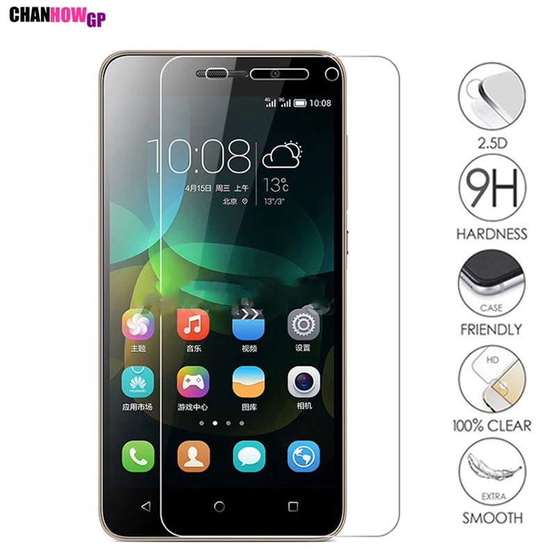 Закаленное стекло для Huawei P8 P9 Lite Y3II Y5II Y5 2 Y6 II Pro GT3 GR5 2017 Honor 4C 5C 5X 6X защитная пленка
