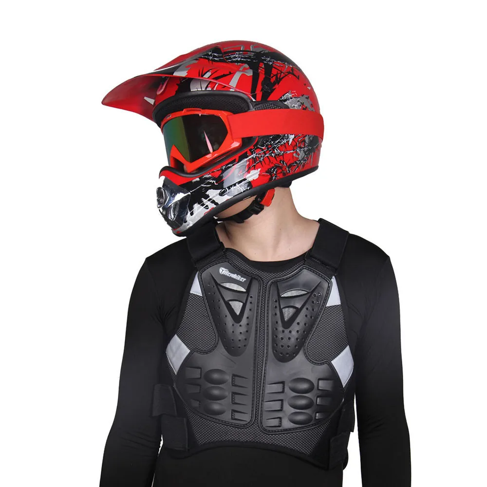 HEROBIKER мотоциклетный бронежилет грудь задняя часть защита для тела мужчин и