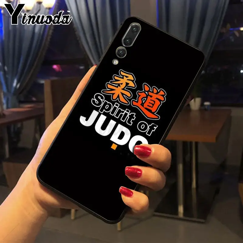 Yinuoda Япония айкидо дзюдо фитнес фото мягкий чехол для телефона huawei mate 10 lite p20lite nova