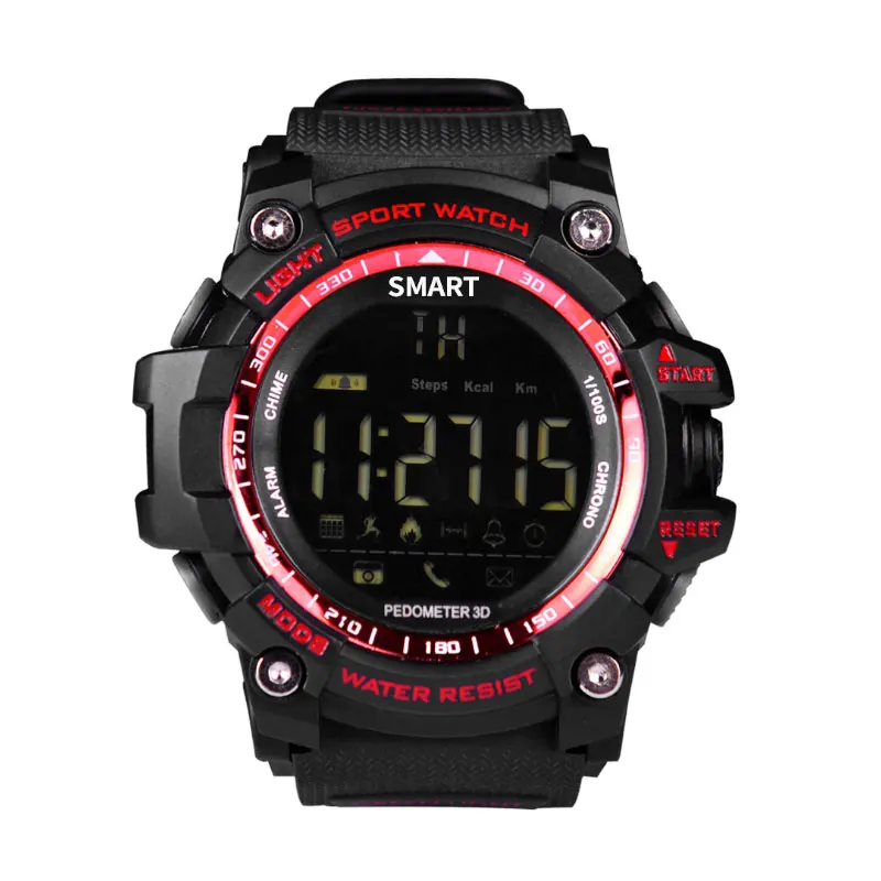 Coopkony Smart Watch Pedometer Smartwatch Call Message Remind Wristwatch Waterproof Men Watches for IOS Android Phone | Электроника