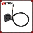 Детали для 3D-принтера Prusa i3 MK3, постоянный ток 5 В, 5015, радиальный Вентилятор охлаждения с гидравлическим рукавом, подшипник, вентилятор с передней печатью, Охлаждающий радиатор