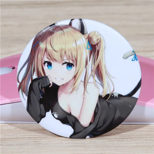 FFFPIN 5,8 см брошь Русский мультфильм нагрудник в FRANXX Zero Two 02 значок Милая булавка монета значок ткань рюкзак Декор - Окраска металла: Model N