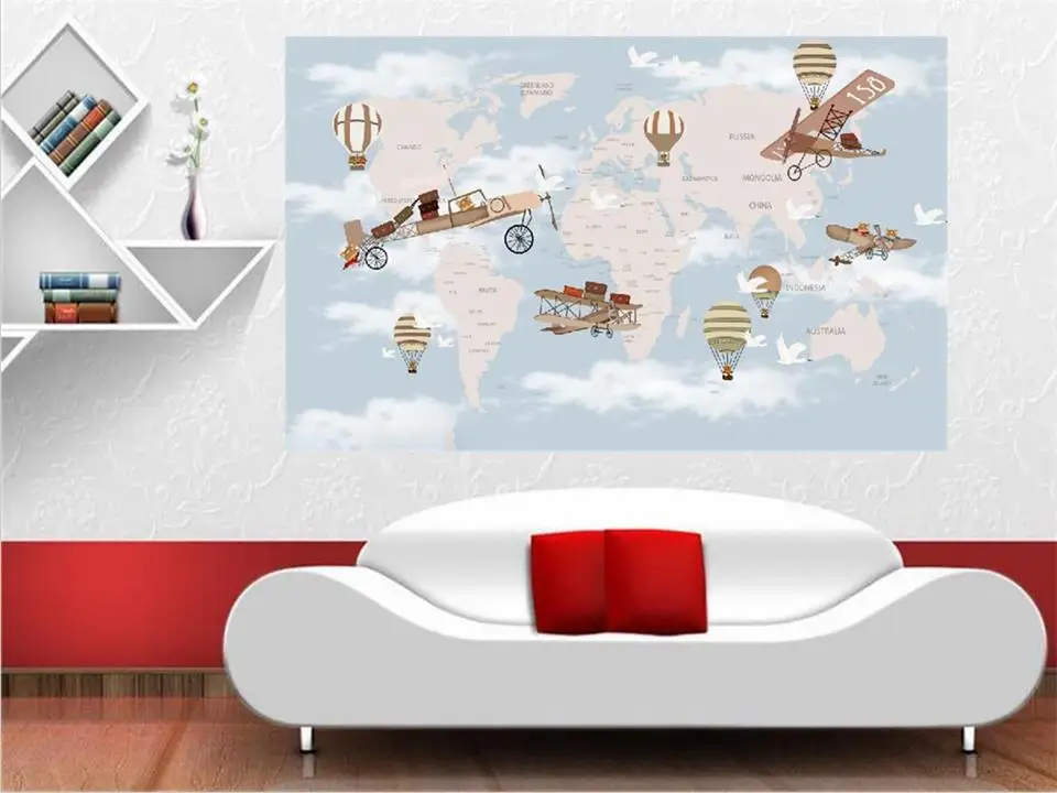 Настенные 3D обои для фотографий в стиле ретро размер под заказ ландшафтные