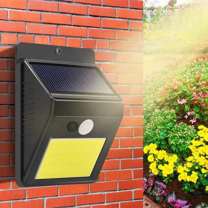 Street Lamp Wall Light Eco-Friendly Motion Sensor 46LED Garden Induction Outdoor Security | Лампы и освещение