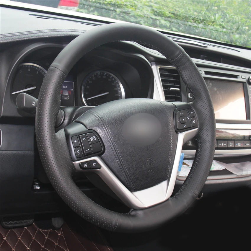 MEWANT черная натуральная кожа фотосессия для Toyota Highlander 2013-2020 Sienna 2015 2016 2017 2018 2019-2020 |