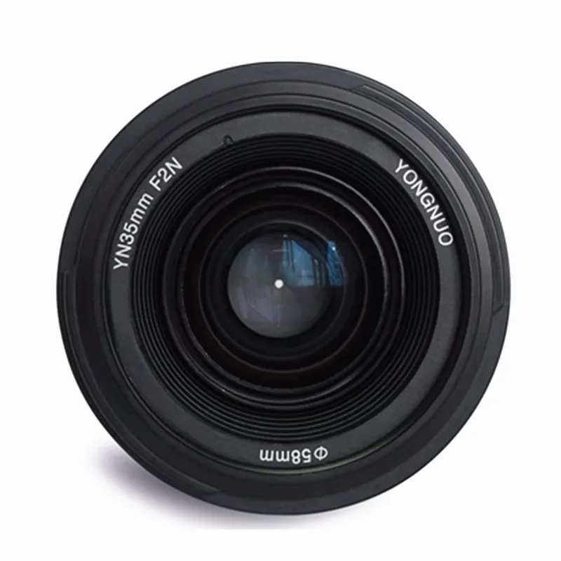 YONGNUO YN35mm F2.0 широкоугольный AF/MF объектив с фиксированным фокусом для Nikon F крепление D7100 D3200 D3300 D3100 D5100 D90 DSLR камеры 35 мм F2N