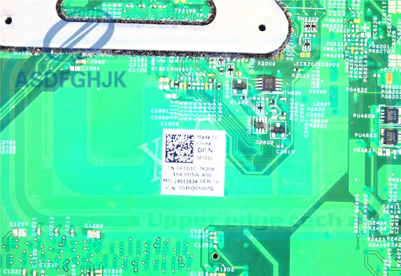 Для Dell ноутбук материнская плата 3440 CN-0NJ6T0 NJ6T0 для серии с I3-4010 Процессор 100 Тесты ОК