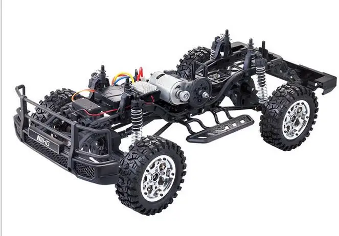 Большой Радиоуправляемый грузовик 402 1/10 AMG 4WD Bigwheel для скалолазания