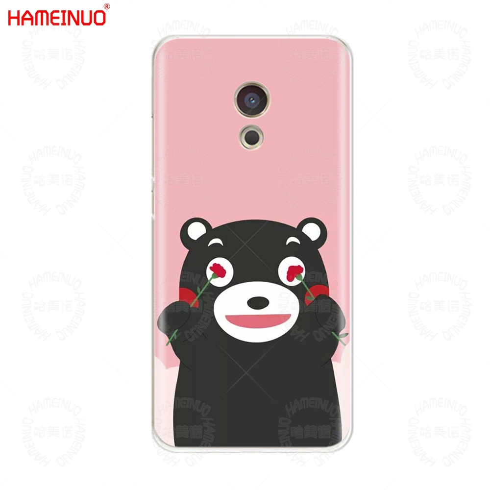 Чехол для телефона HAMEINUO Japan Kawaii Kumamon с милым медведем Meizu M6 M5 M5S M2 M3 M3S MX4 MX5 MX6 PRO 6 5 U10 U20