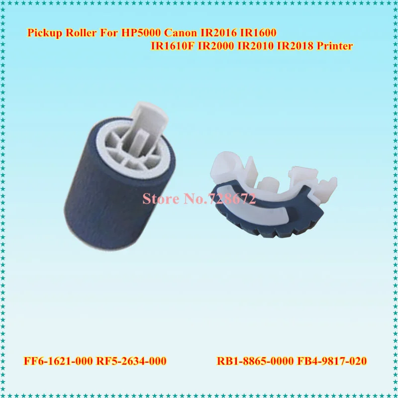 3 комплекта FF6 1621 000 RF5 2634 + RB1 8865 FB4 9817 020 пикап роликовые комплекты для HP 5000 5100 Canon IR 2016