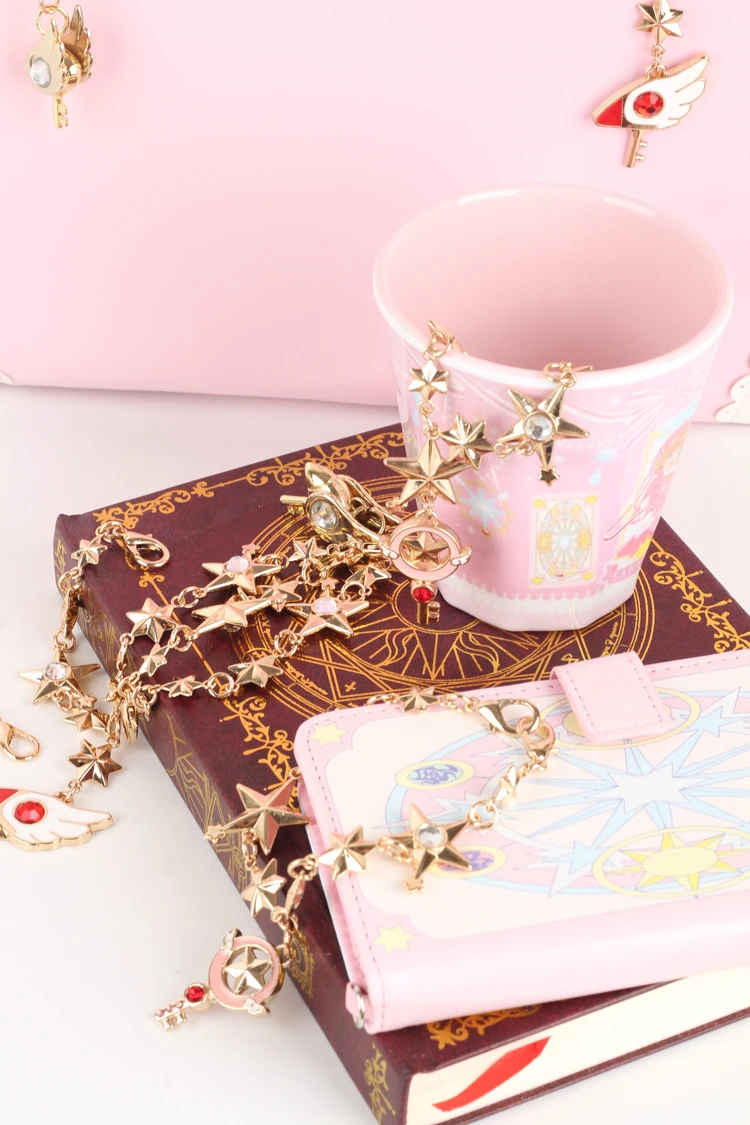 Различные карты captor cardcaptor Сакура cherry подвеска брелок key сумка DIY кулон повесить брелок Подвеска на сумку