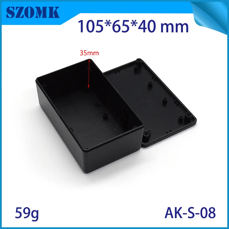 Лидер продаж черное оборудование корпус сделай сам (1 шт.) 105*65*40 мм пластиковый szomk