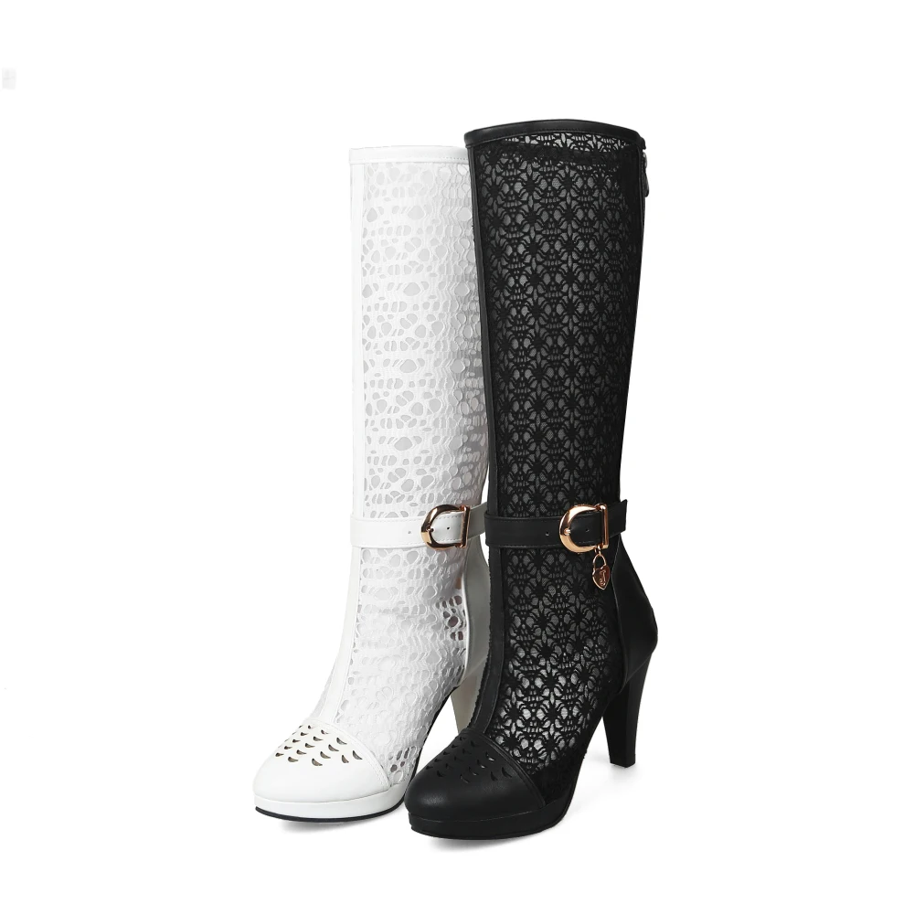 Большие Size33-43; летние ботинки; обувь из флока и кружева с вырезами; модная женская обувь; модная женская вышитая обувь